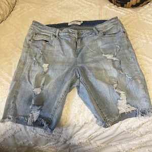 Torrid Denim Bermuda Shorts 18